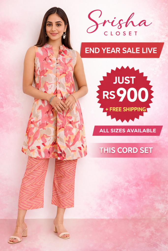 Srishacloset Cord set