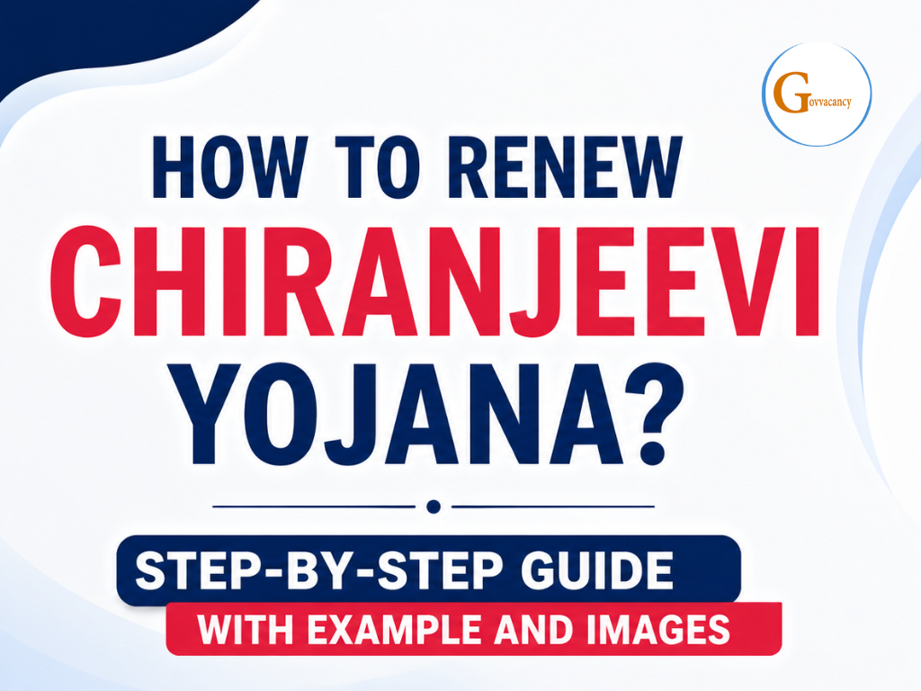 How to renew Chiranjeevi yojana? Step by step Guide with Example and images How to renew Chiranjeevi yojana? Step by step Guide with Example and images