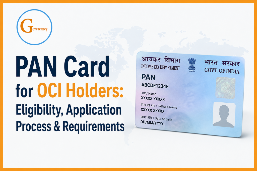 PAN Card for OCI Holders