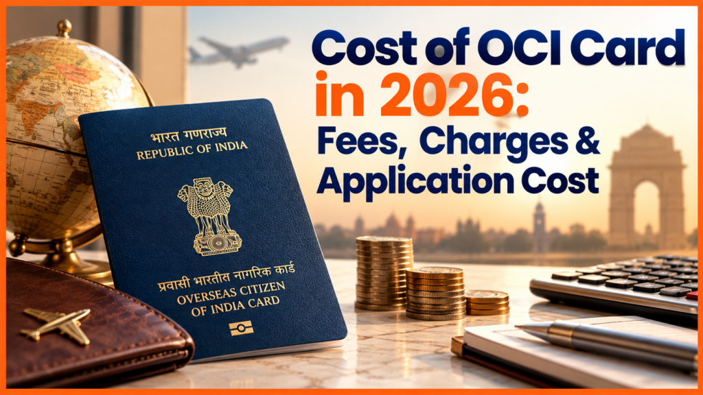 Cost of OCI Card in 2026: