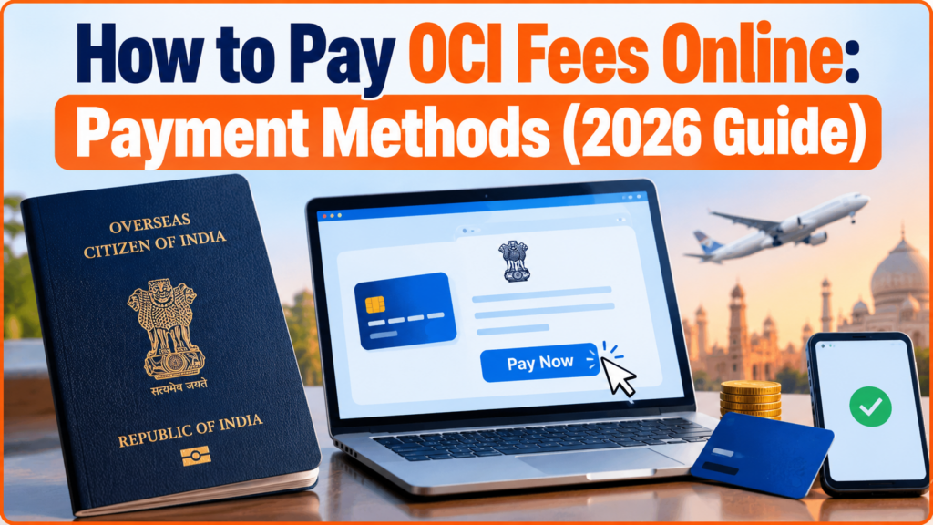 Pay OCI Fees Online